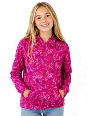 Mambo Australia Pink Orange Print Hoodie